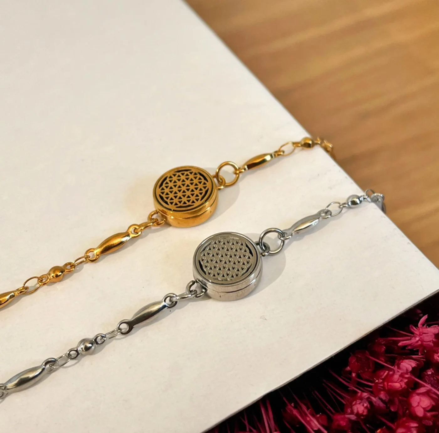 Pulseira difusora Dália